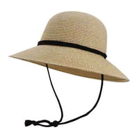Žene Ljeto Sun Hat modni čvrsti kape za žene kaki