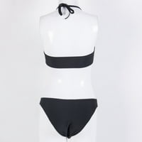 Douhoow Women Bikini set push-up podstavljeni kupaći kostim s niskim kostima za kupaće kostim