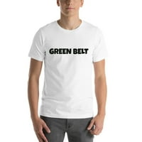 Zeleni pojas zabavni stil kratkih rukava pamučna majica po nedefiniranim poklonima
