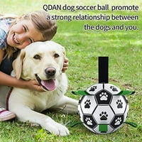 Igračke za pse Nogometna lopta sa jezičacima za hvatanje, interaktivne psečke igračke za rat, igračke