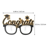 Naočare za diplomiranje Smiješni papir doktorski prop za zabavu za zabavu