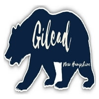 Gilead New Hampshire suvenir 3x frižider magnetni medvjed dizajn