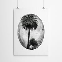 Americanflat Chalk Palm drveće od strane haosa i čudesnog dizajna umjetničko otisak