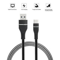 BEMZ USB-C do USB-kabela za Samsung Galaxy A 5G - 3. stopa - crna