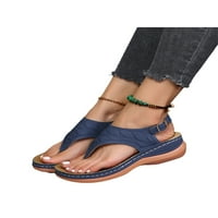 Kesitin Women Wedges Flip Flops Komforne ljetne sandale za plažu