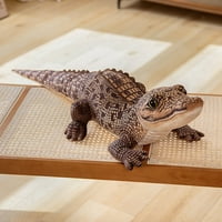 39.3in Simulacija krokodila plišani igrački lifeLike Alligator jastuk mekani punjeni životinjski caiman