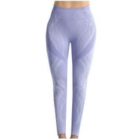Joga hlače za žene sa džepovima Ženski trendy tiskani kuk za podizanje leazure Fitness Yoga Hlače je3415