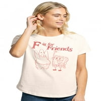 SpongeBob F je za prijatelje Ženska valjana rukava majica