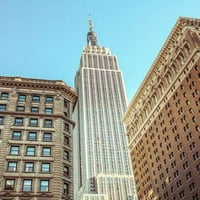 Low Angle snimak Empire State Building - New York Poster Print Assaf Frank
