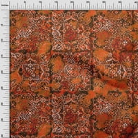 Onuone pamučna svila narančasta tkanina azijska haljina materijala tkanina za ispis tkanina širokog dvorišta