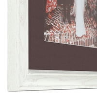 Arttoframes Matted Frame slike s jednim prostirkom za fotografije u obliku Pramed In 1. Isključeno bijelo