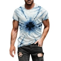 Giligiliso muška majica čišćenje muške modne ljetne dekolte majice 3D štampanje uzorka kratki rukav