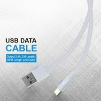 BEMZ USB kabl Kompatibilan sa Google Pixel 7A - Teški najlonski brži podaci za brzo punjenje Sync USB-C