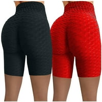 Teretne pantalone Žene Torggy High Squik STRETTER BIERER Tkanovi za trčanje nabole Yoga Fitness Yoga pantalone za žensko