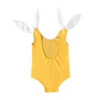 Penkiiy Toddler Kids Grils Baby bez rukava Swimsuitgirls Bikini kupaći kostimi 4- Clear