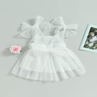 Toddler Baby Girls A-line mrežaste haljine Princess Summer bez rukava Tutu haljina dječje odjeće Tulle