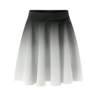 Luiyenes ženske odjeće Dressy Casual Coull suknja Gradient Mini kratke haljine suknje