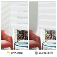Keego Dual sloj valjka za slijepo svjetlo Filtriranje Zebre zaslon za prozor, bežično, prilagodljivo,