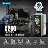 Automobilska mašina za čišćenje ubrizgavanja bez naziva, LCD CFS serijsko gorivo na vozilu čišćenje vozila za čišćenje automobila, C200