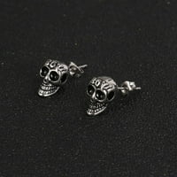 Ghost lubanja naušnica Gothic Retro Halloween nakit za ličnost Naušnice za muškarce i žene Pribor
