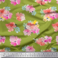 Soimoi pamučna patch tkanina cvjetna ploča za cvijeće otisak šivaći tkaninu dvorište široko