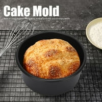 TEBRU aluminijska legura od aluminija od donjeg okruglog oblika torta plijesni DIY oprema za pečenje,