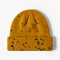 Žene Beanie- Muška i zimska moda topla glava zaštita od čvrstog pletenog šešira minimalistička kapa