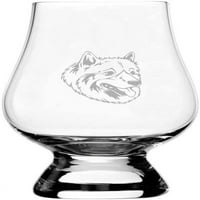 Eskimo tema za pse 2.5oz Glencairn Weey Whiskey Glass