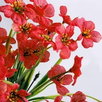 Paketi umjetno cvijeće vanjski UV otporni na lažni cvjetovi bez izblijedjele plastične biljke home Vjenčani