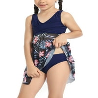 Aturuste Porodično podudaranje kupaćim kostima Summer Beach Push Up Bikini set Hawaii Holiday Wimbowebywower