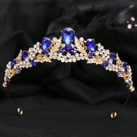 Kristalna kraljica kruna za žene zasljepljujuće vjenčane haljine nakit za pozornicu Prikaži upoznavanje