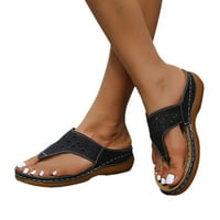 Sandale Žene Ortotic Flip Flops Ljeto Confy Wedge Sandal Arch Podrška Casual Beach Sandals Clip nožni