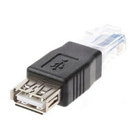 USB tip A ženska do Ethernet Internet RJ muški konektor pretvarač ADAPTE