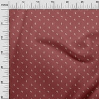 Onuone pamuk poplin Twill crvena tkanina soda tkanina za šivanje tiskane ploče od tiskane od dvorišta