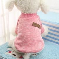 Duks kućnih ljubimaca Klasični trend udoban topli džemper Plišani džemper kućni pas mačka jesen i zimska odjeća