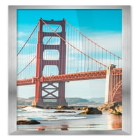 Okvir od nehrđajućeg čelika od nehrđajućeg čelika - Moderni foto okvir uključuje UV akril