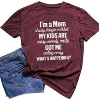Majice miayilima za žene Ležerne prilike, ja sam mamična majica za mamu od mame