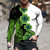 Puntoco Plus Veličina Top Clearence Muška unise Svakodnevna majica St. Patrickov dan 3D Ispis Grafički