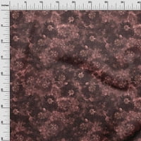 Onuone pamuk poplin Twill Maroon tkanina apstraktna cvjetna šivaća materijala za ispis tkanine sa dvorištem širom