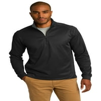 Vertikalna tekstura lučke uprave 1 4-zip pulover