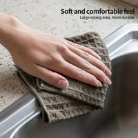 Greenhome čišćenje krpe za apsorpciju vode Brzo sušenje bez prosijavanja otporne na suze protiv masti za čišćenje ručnika za čišćenje ručnika