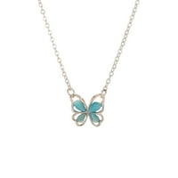 Ogrlice za žene Trendy Lično leptir ogrlica jednostavan i osjetljiv dizajn pogodan za sve prilike