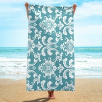 Plaža, ručnik za plažu mikrofibra super lagani šareni ručnik za kupanje otporna na plažu sa višenamjenskim