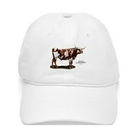 Cafepress - Texas Longhorn kapa - tiskani podesivi bejzbol šešir