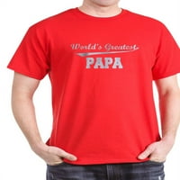 Cafepress - najveća majica na svijetu Papa tamna - pamučna majica