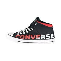 Converse Chuck Taylor All Star High Street Muške cipele Crno-bijelo-emamel 165433F