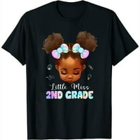 Mala Miss Drugi razred neuredan lepinja Crna djevojka Povratak Jedinstvene grafičke majice za žene,