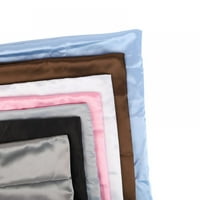 Cleance Satin Silk mulberry jastuk za kosu i kožu mekani skriveni patentni patentni poklopac ružičaste
