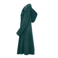 Kakina s ženskim kaputima Outerwear zima, majica dugih rukava Jesenska jakna Labavi gornji odjeći Dugme
