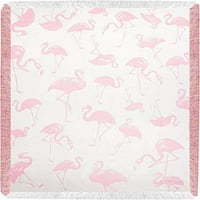 Ručni Woodwerler Pink Flamingo Toss Ray Backet, Atrpft